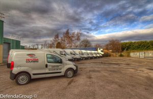 Just a few of the vehicles available for Express Delivery of customer's goods